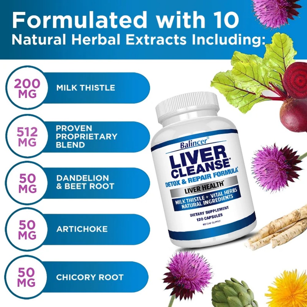Liver Cleanse Detox & Repair F - Milk Thistle Silymarin review and price