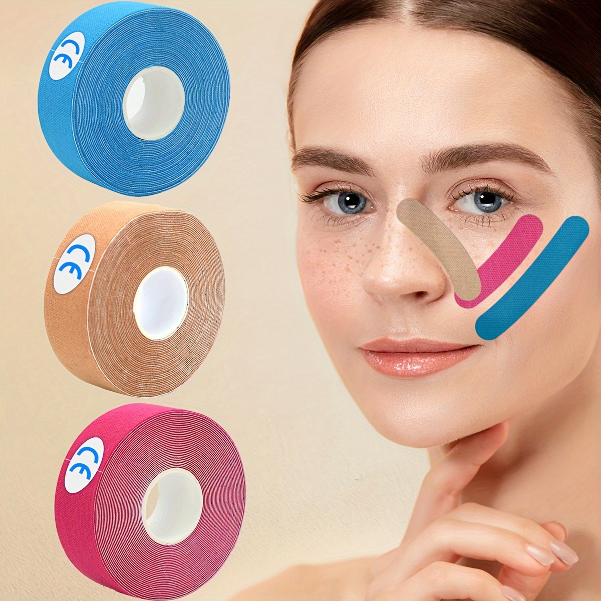 Elastic Face Lift Tape-Instant - Health Wellness review and price