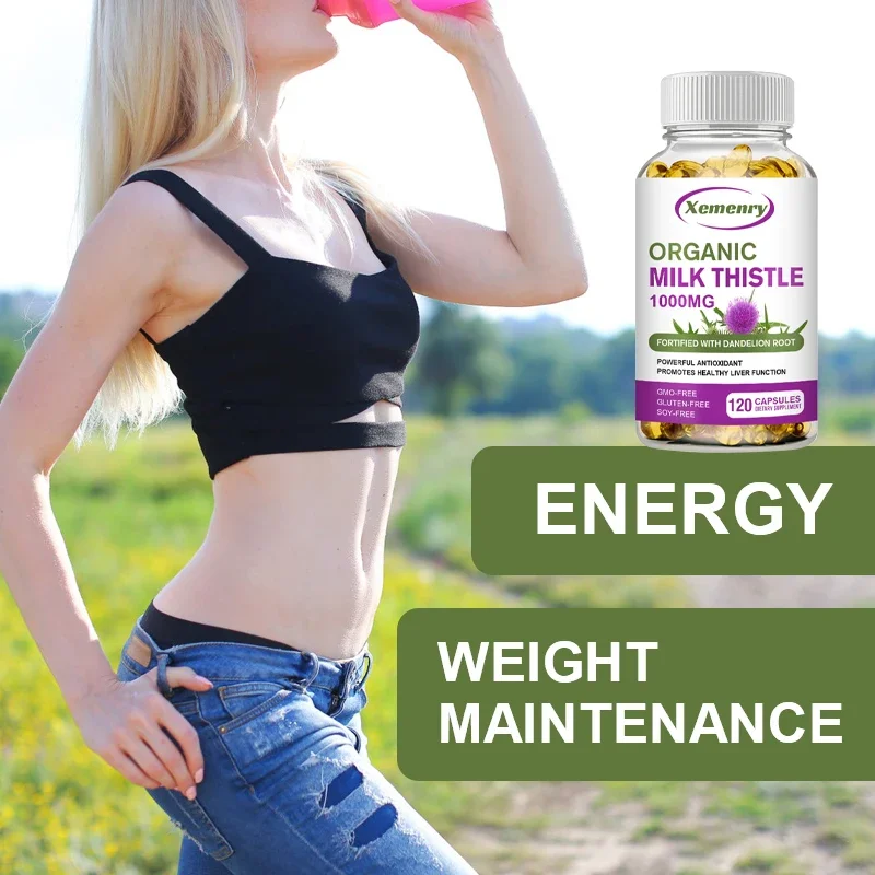 Milk Thistle Capsules 1000 Mg  - Milk Thistle Silymarin review and price