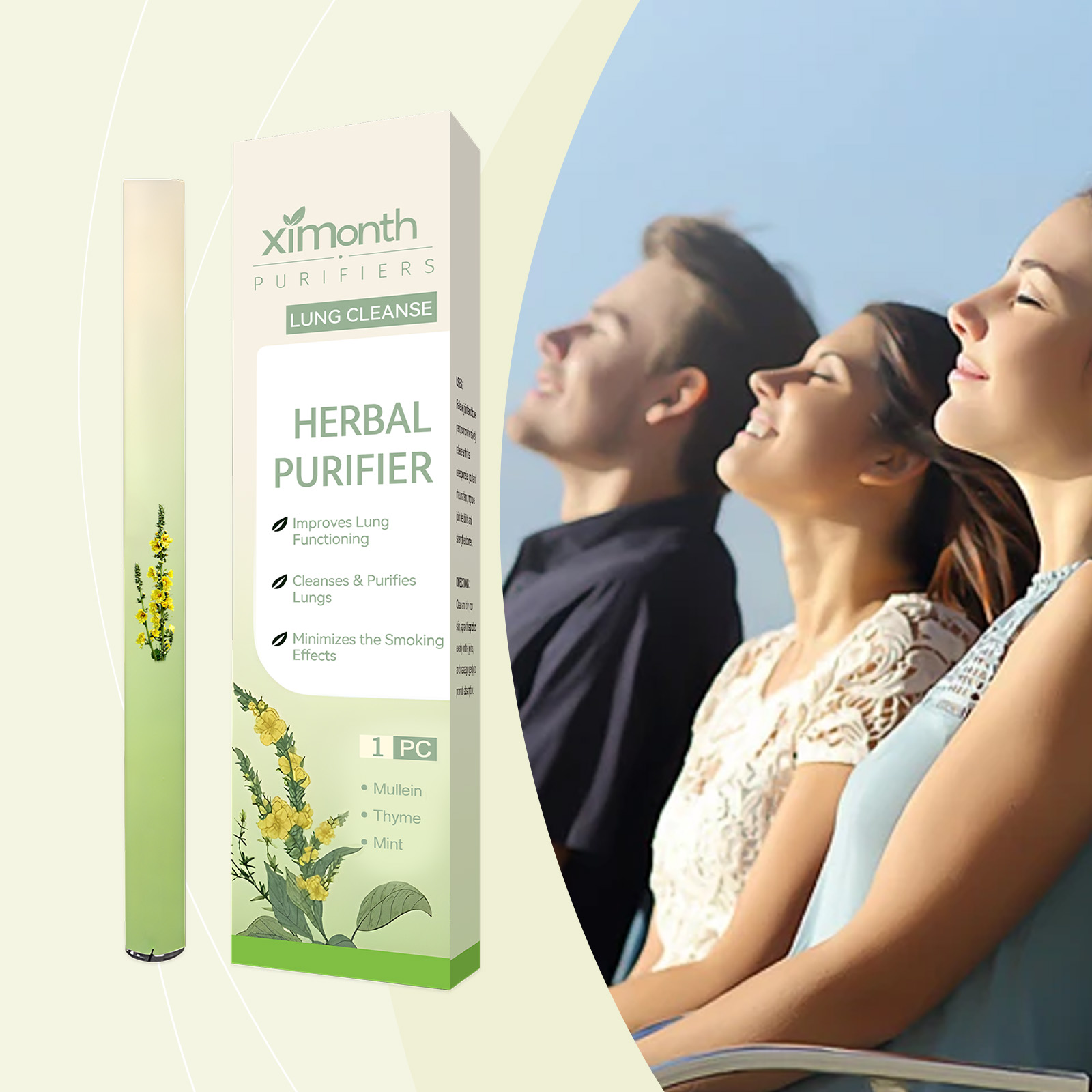 Natural Herbal Breathing Stick - Herbal And Wellness review and price