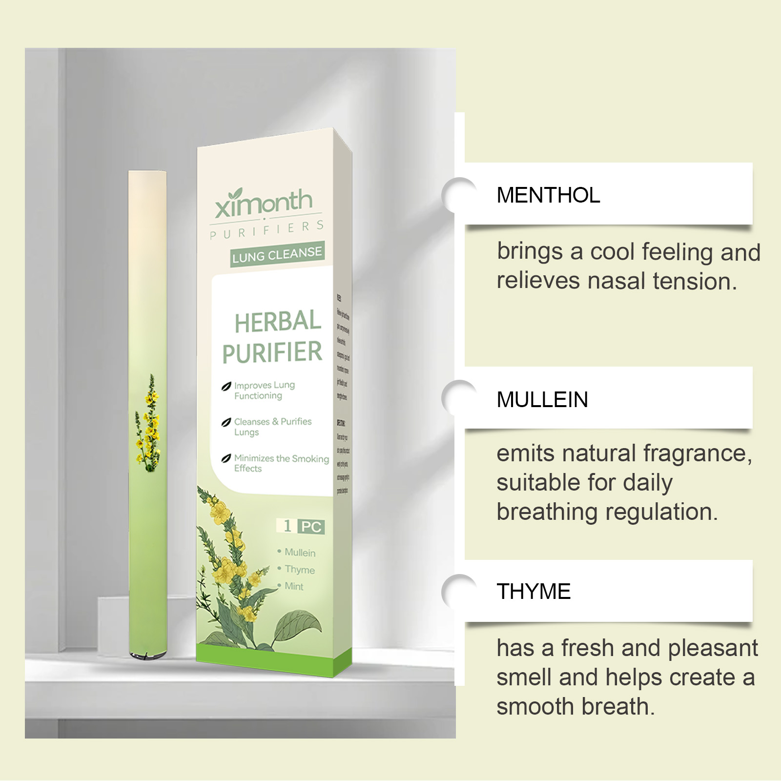 Natural Herbal Breathing Stick - Herbal And Wellness review and price