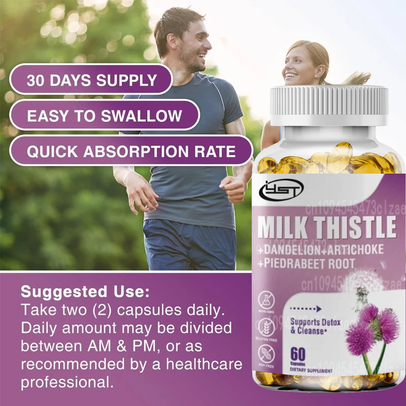 Milk Thistle Supplement Contai - Milk Thistle Silymarin review and price