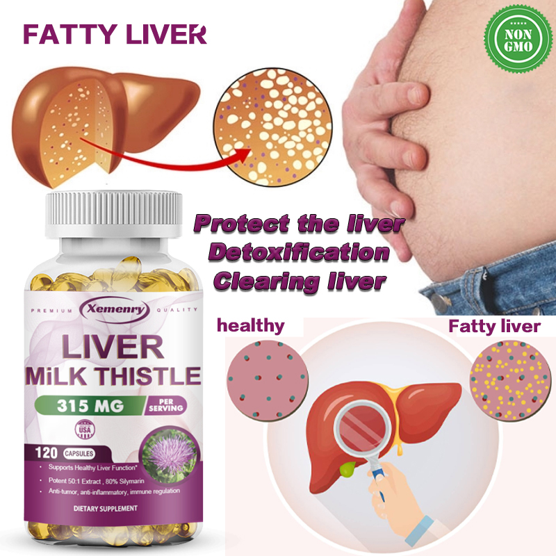 Milk Thistle Liver Capsules 31 - Milk Thistle Silymarin review and price