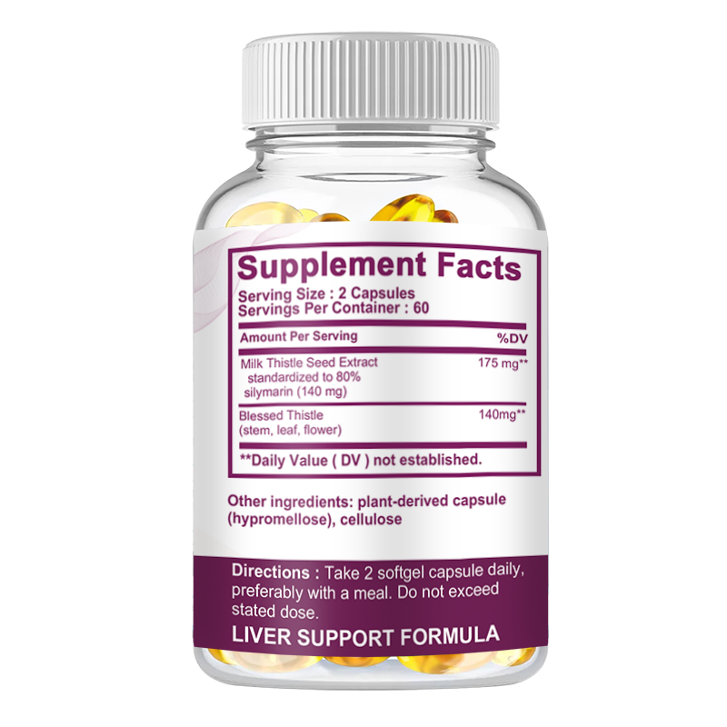 Milk Thistle Liver Capsules 31 - Milk Thistle Silymarin review and price