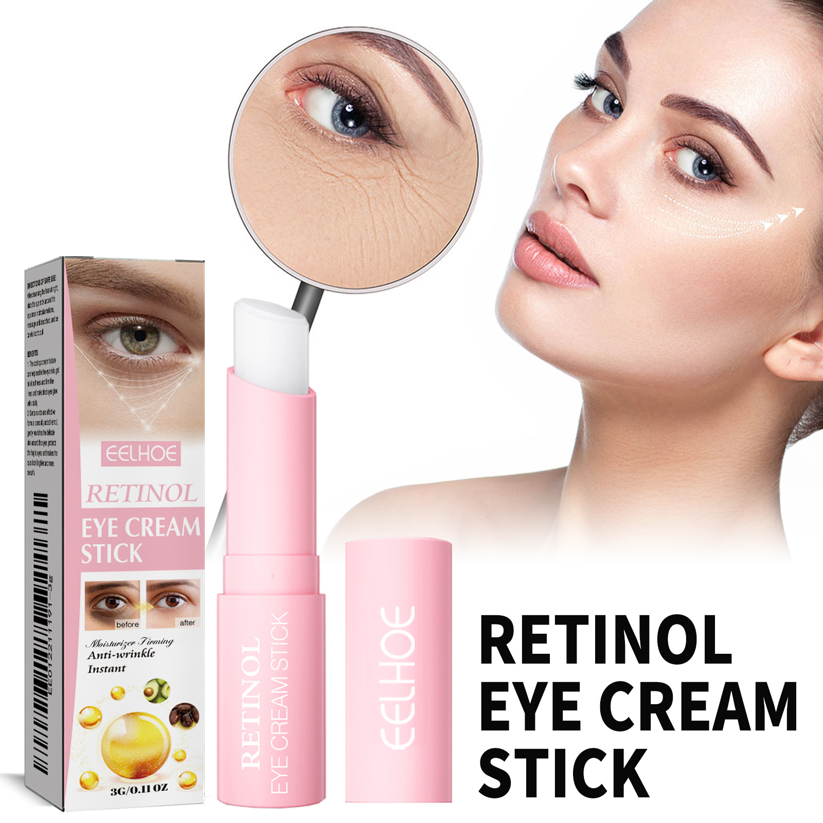 Retinol Eye Cream Stick Liftin - Milk Thistle Silymarin review and price